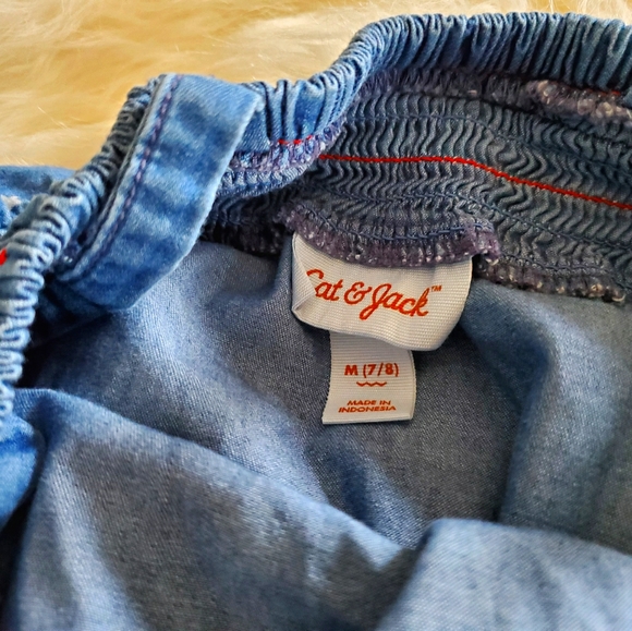 Girls Cat & Jack Romper - Picture 3 of 4